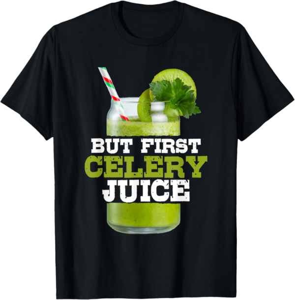 But First Celery Juice Funny Raw Vegan Health Vegetarian Gif... - Image 2